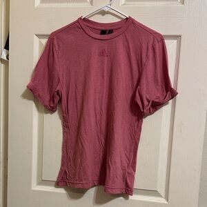 Adidas Men's Maroon Short Sleeve Tee